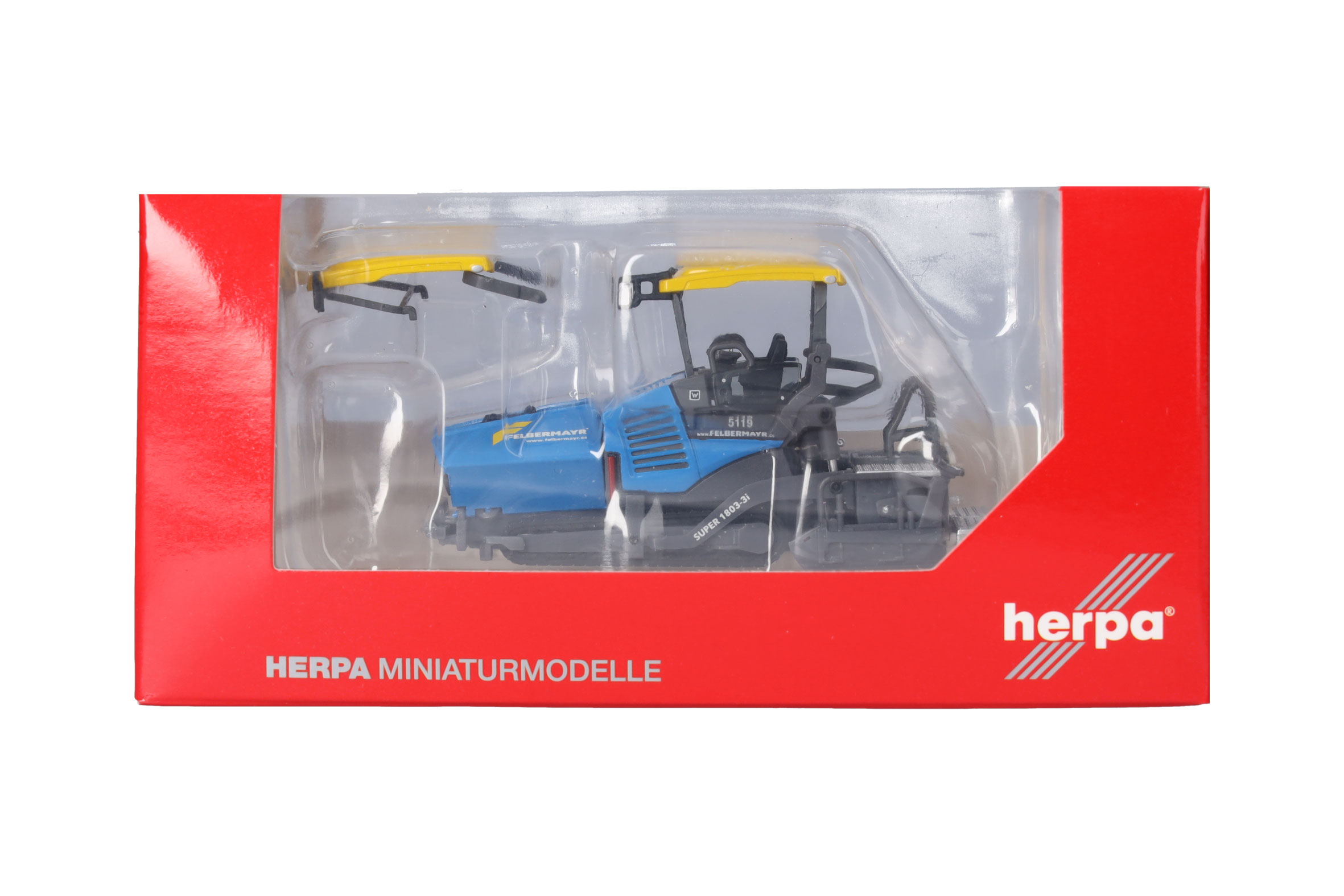 Herpa 317894 | Vögele Deckenfertiger 1800-3i | Felbermayr | 1:87