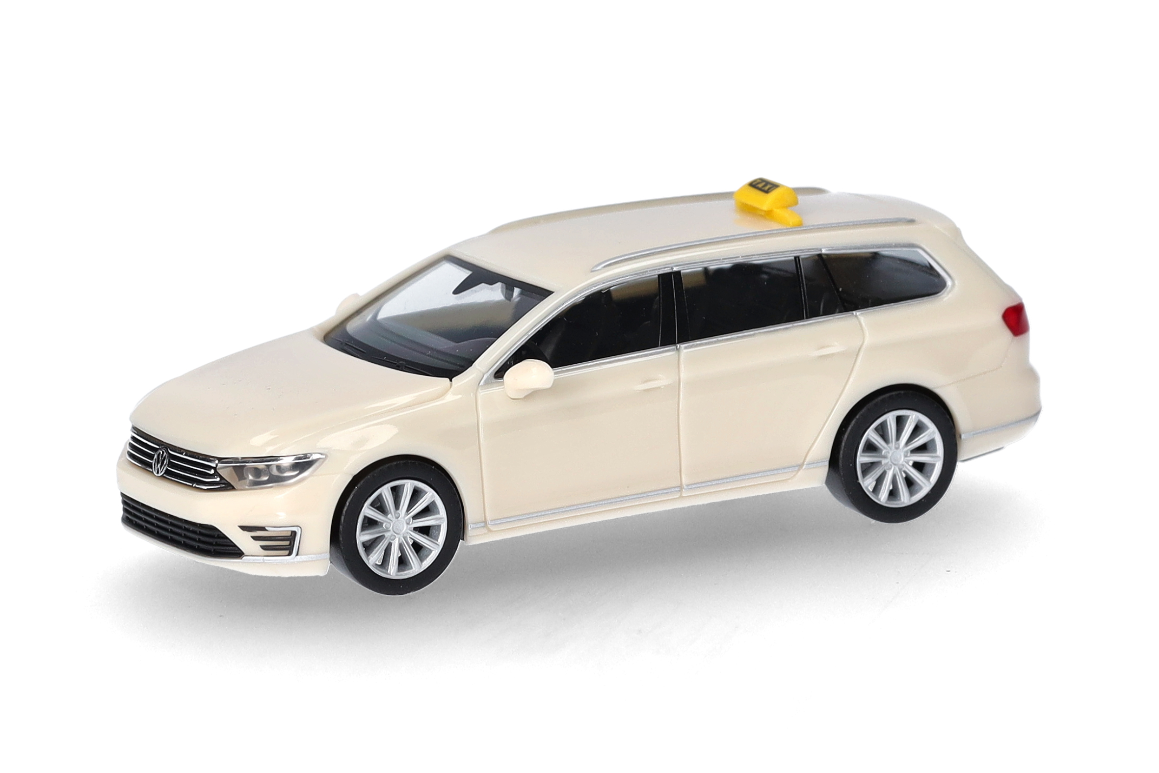 Herpa 098212 | Volkswagen (VW) Passat Variant GTE | Taxi | 1:87