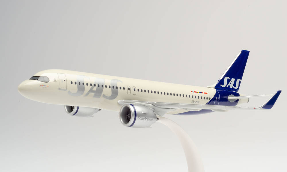 Herpa Wings SF 612708 | SAS Scandinavian Airlines Airbus A320 neo | SE-ROX | Roar Viking | 1:200