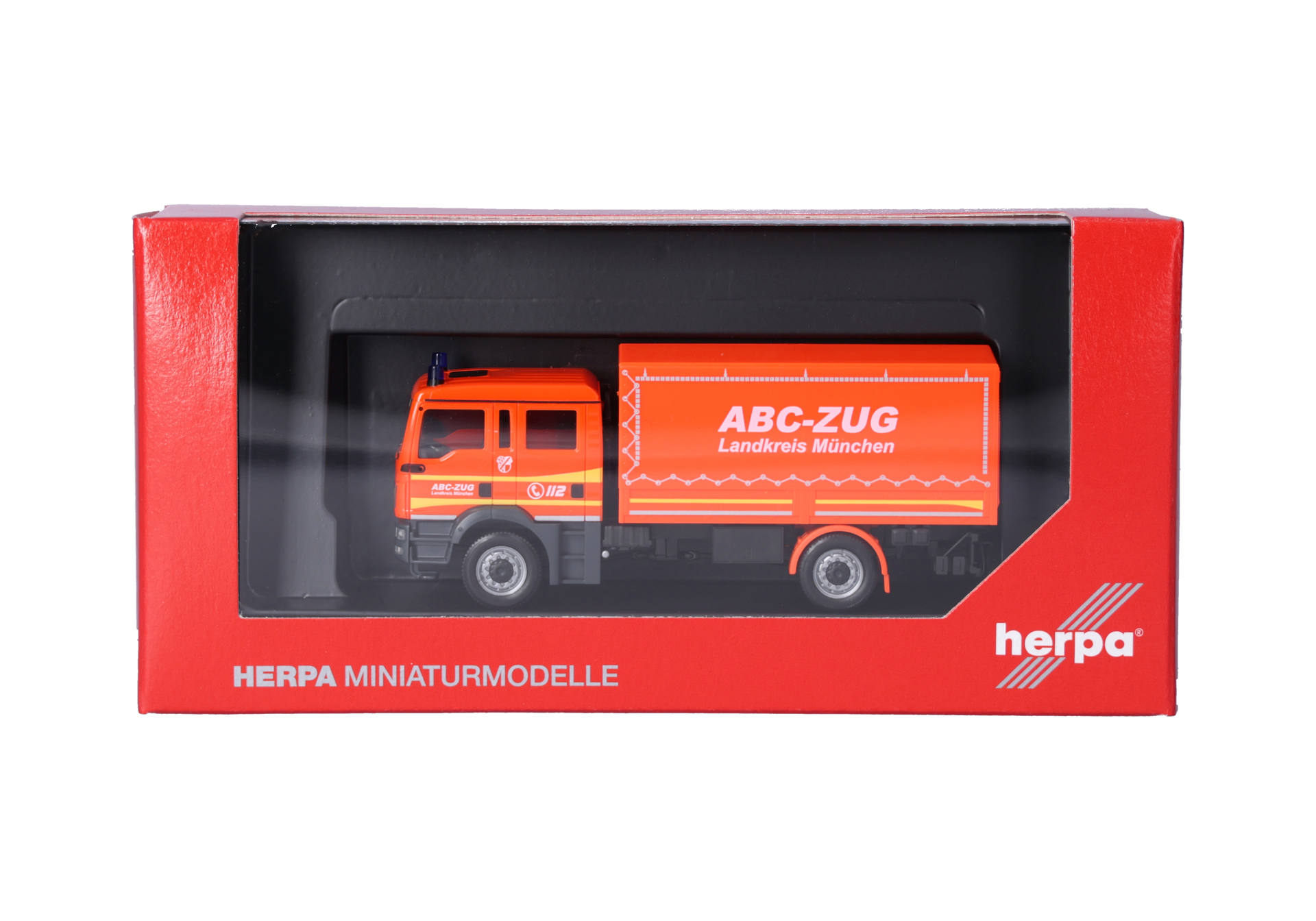 Herpa 099080 | MAN TGM GW Dekon P2 MzKW | ABC-Zug Landkreis München | 1:87