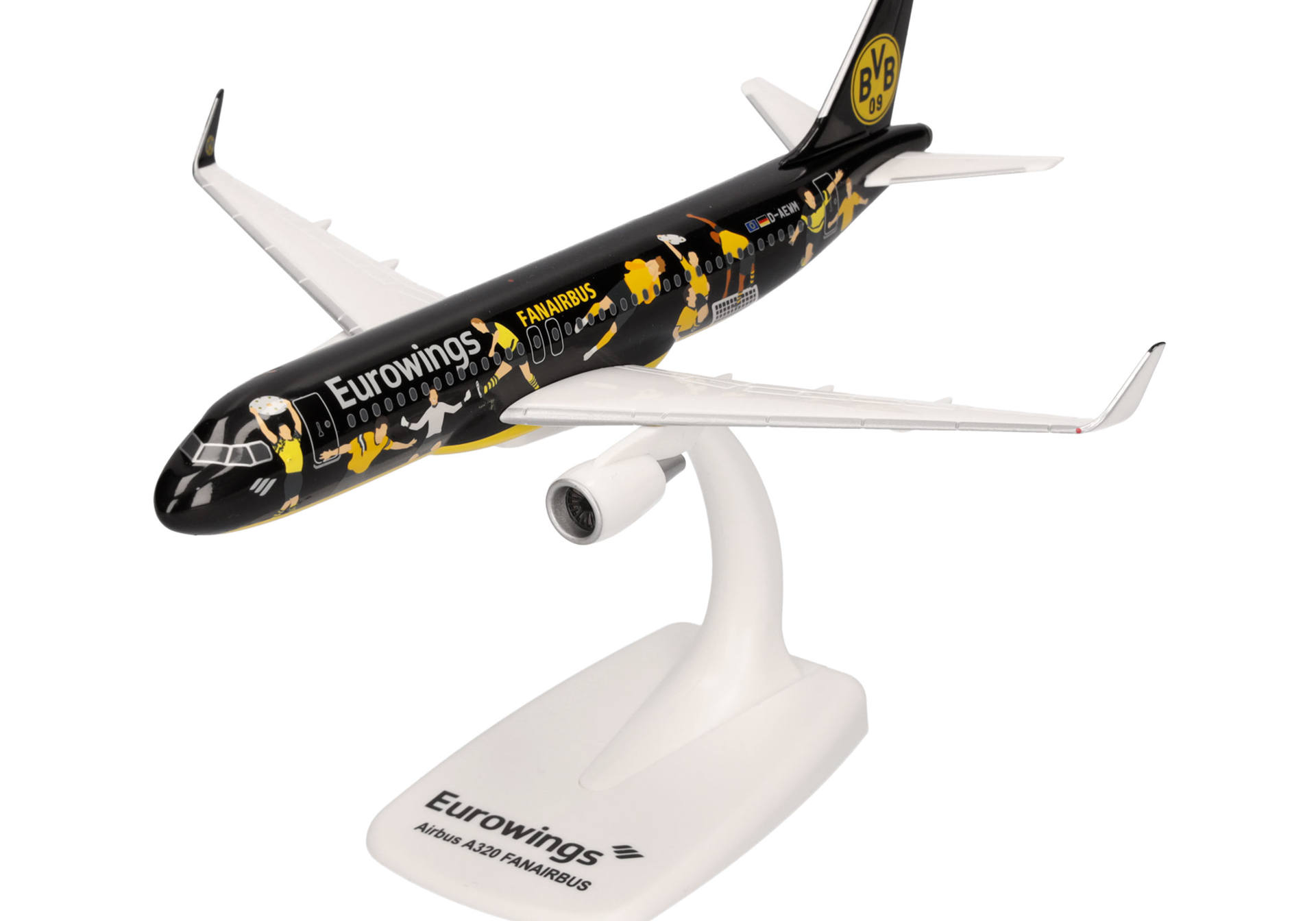 Herpa Wings SF 613927 | Eurowings Airbus A320 | BVB Fanairbus | D-AEWM | 1:200