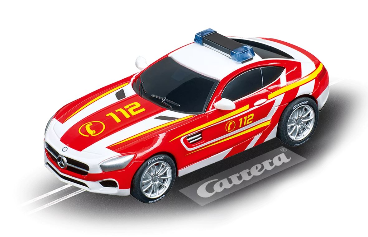 64122 Carrera GO!!! | Mercedes-AMG GT Coupé 4 Feuerwehr 112 | 1:43