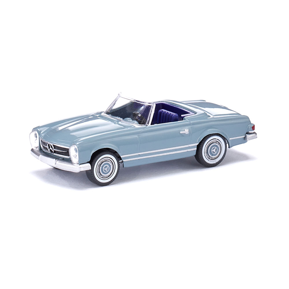 Wiking 014248 | Mercedes Benz 280 SL Cabrio | horizontblau | 1:87