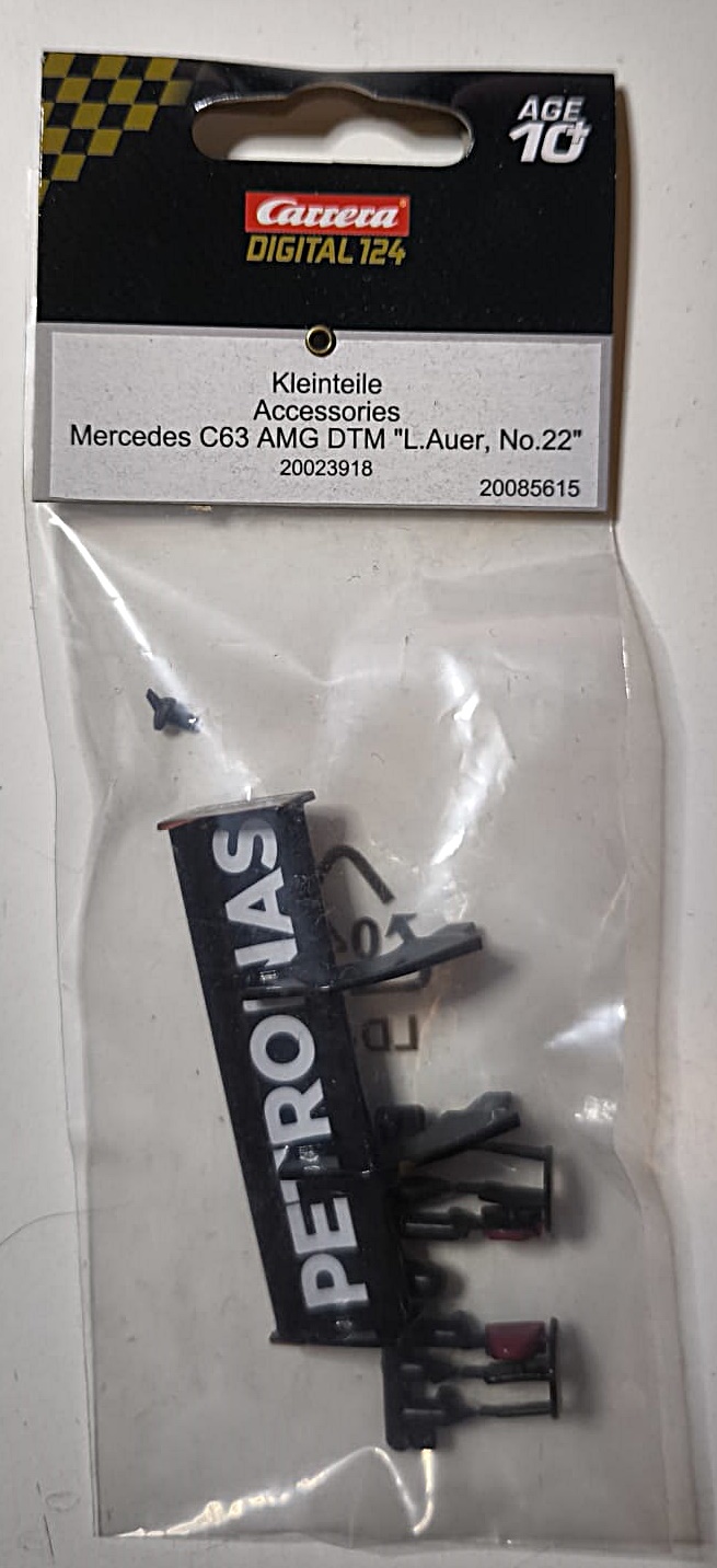 85615 Carrera Dig.124 | Kleinteile | Mercedes C63 AMG DTM L. Auer (23918)