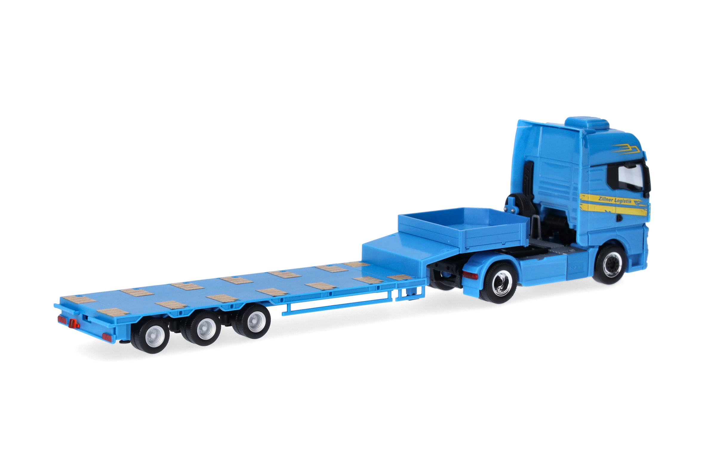 Herpa 320047 | MAN TGX GX | Semitieflader-Sattelzug | Zillner | 1:87
