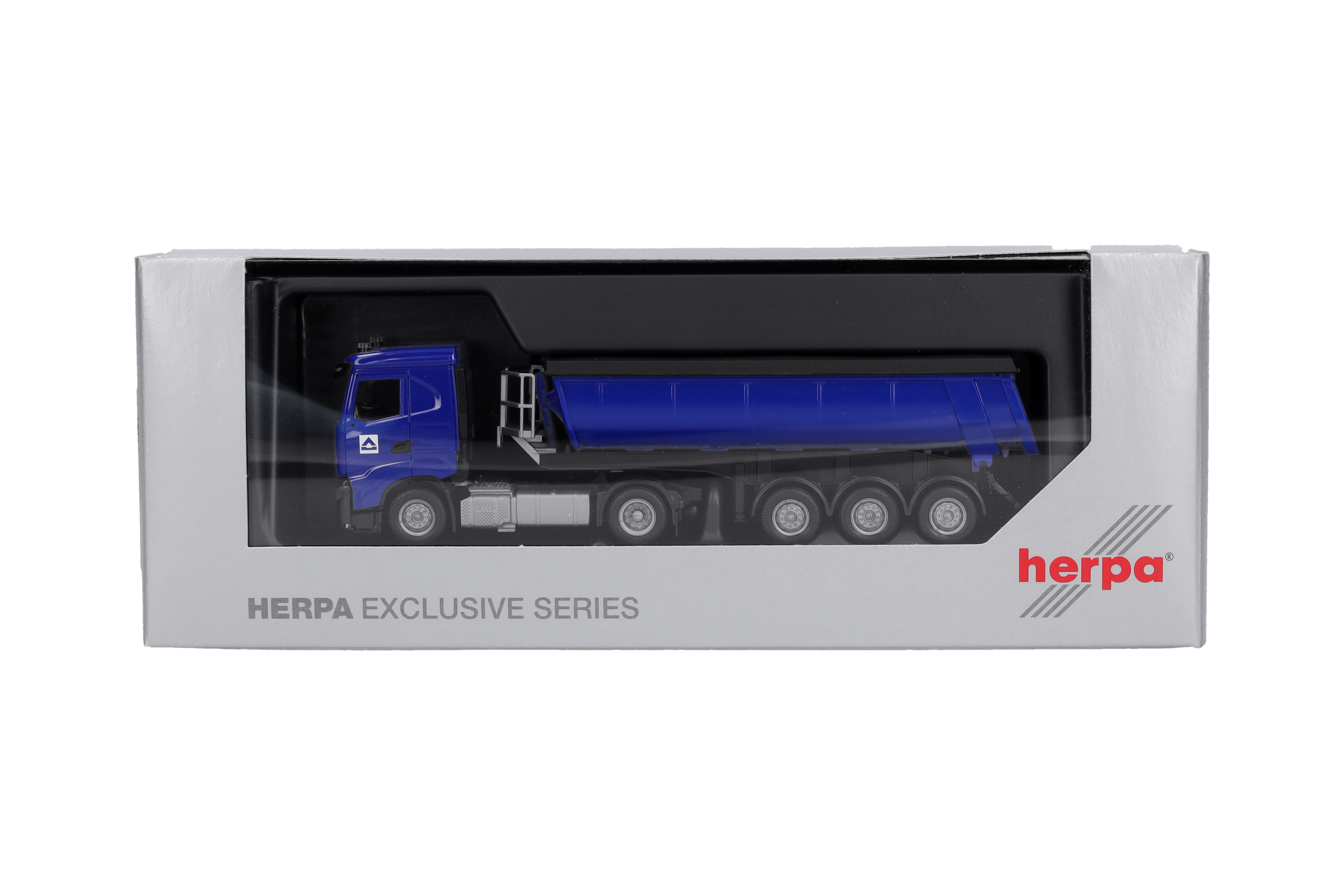 Herpa 960052 | Iveco S-Way ND | Thermomulden-Sattelzug | Hoch-Tief | 1:87