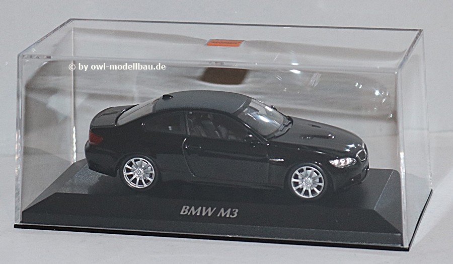 Maxichamps 940026320 - BMW M3 (E92) – 2008 – schwarz. 1:43