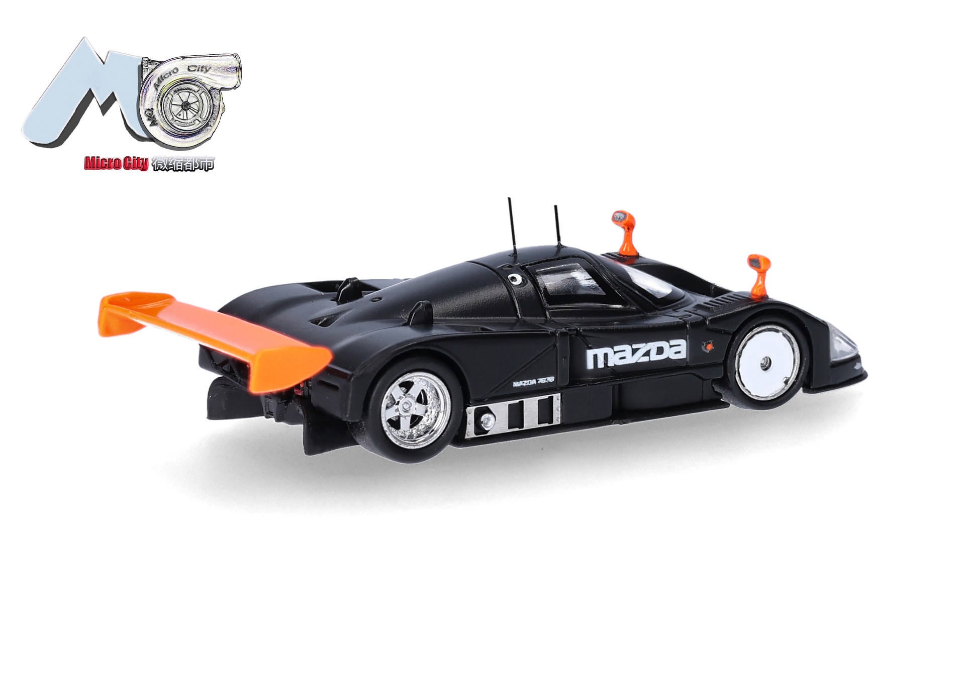 Herpa MicroCity 87MC000096 | Mazda 787B | schwarz | 1:87