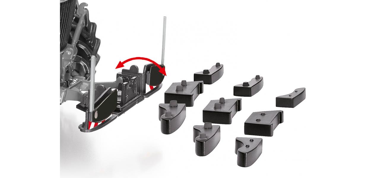 Wiking Zubehör 077844 | AGRIbumper | schwarz | 1:32