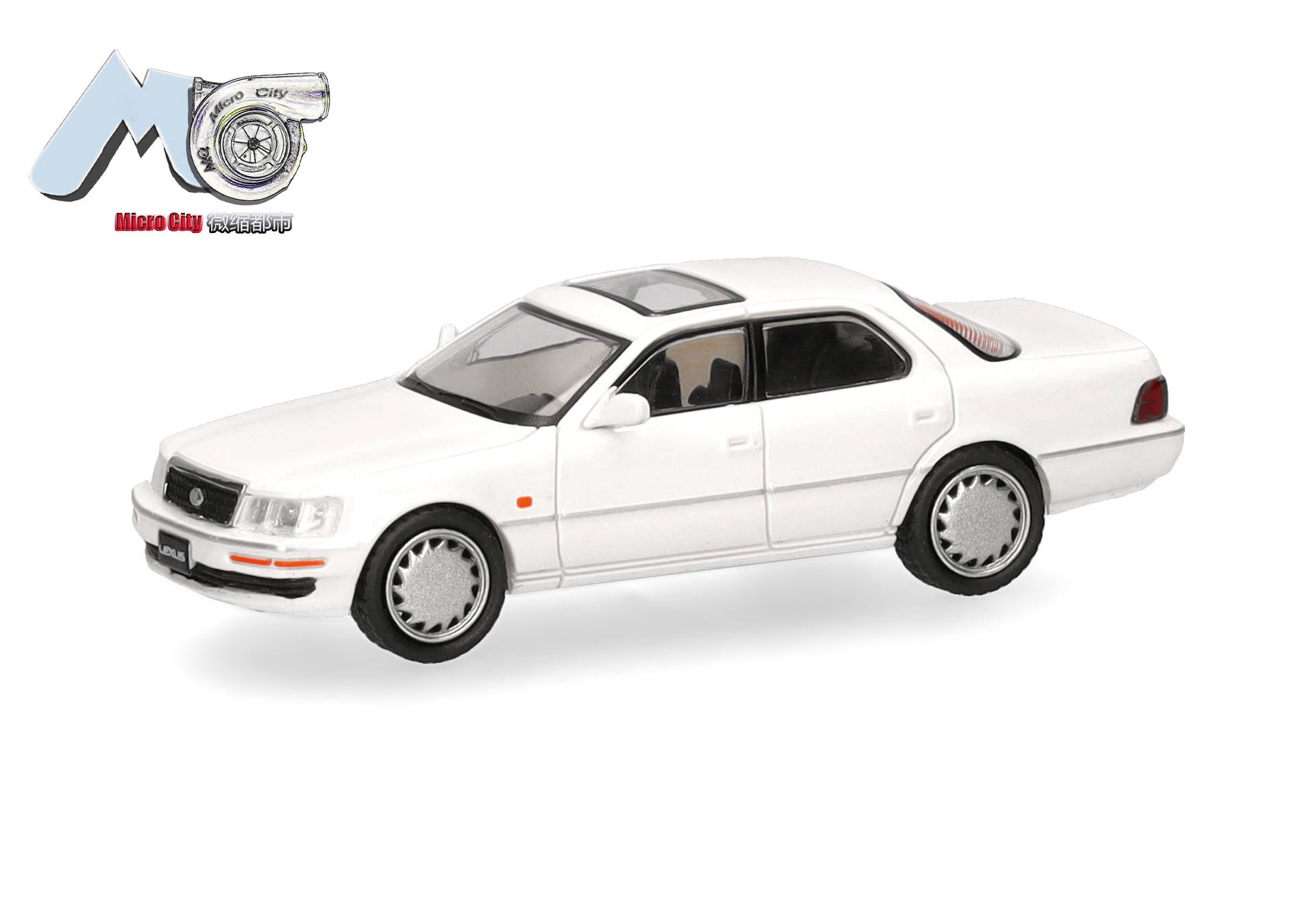 Herpa MicroCity 87MC000145 | Lexus LS 400 | weiß | 1:87