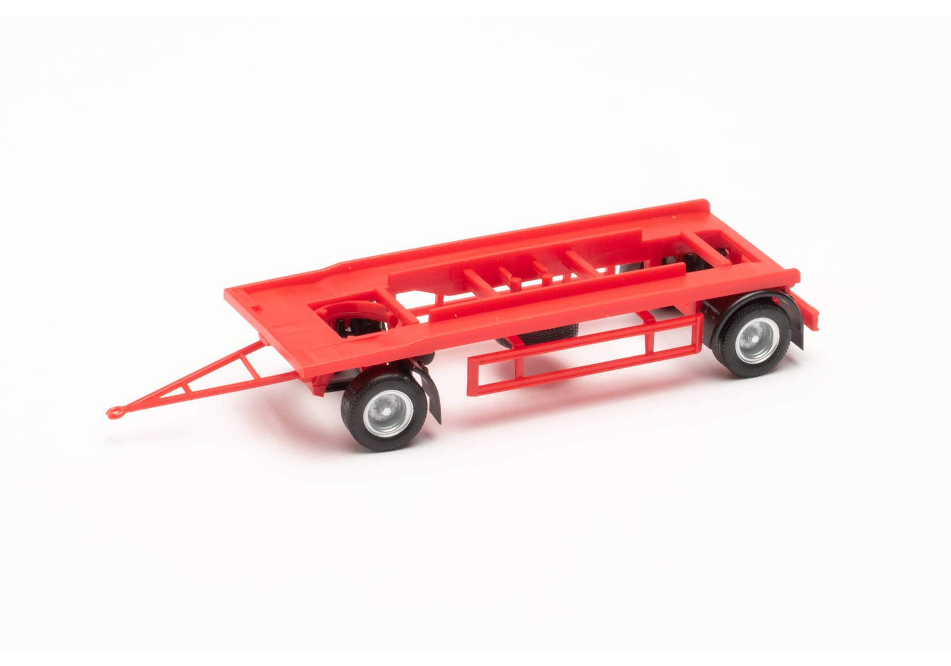 Herpa 076289-002 | Anhänger Abrollmulde rot, 2a | 1:87