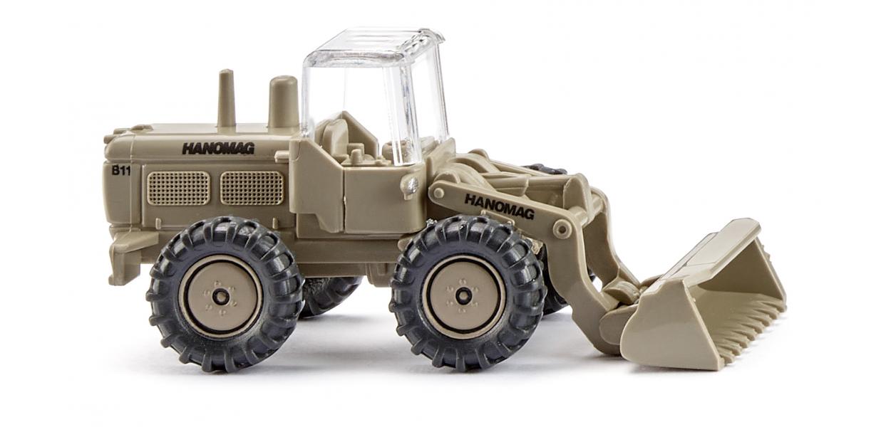 Wiking 097404 | Hanomag | Radlader | olivgrau | Spur N | 1:160
