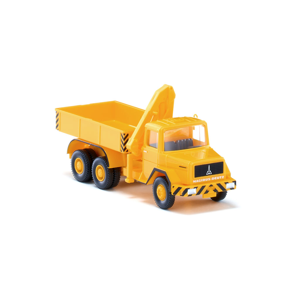 Wiking 050404 | Magirus Deutz verkehrsgelb | Schwerlastzugmaschine | verkehrsgelb | 1:87