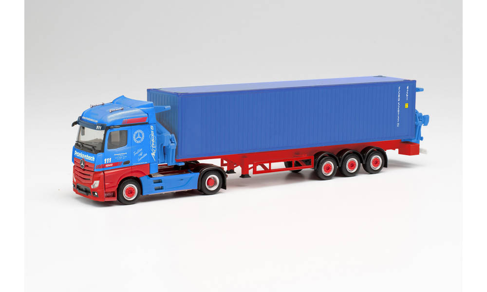 Herpa 313919 - Mercedes-Benz Actros Container-Seitenlader - Frankenbach. 1:87