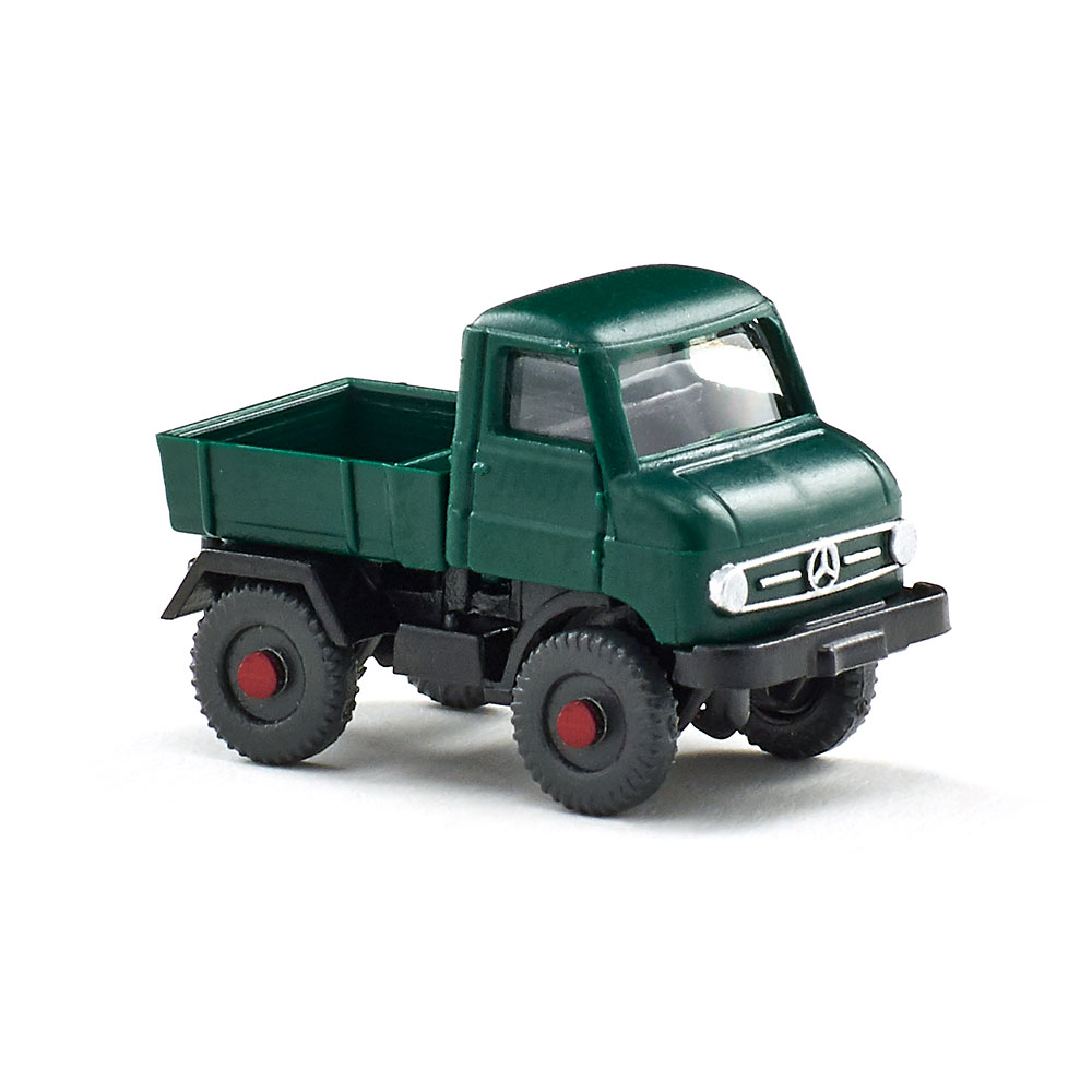 Wiking 097204 | Unimog U 411 | moosgrün | Spur N | 1:160