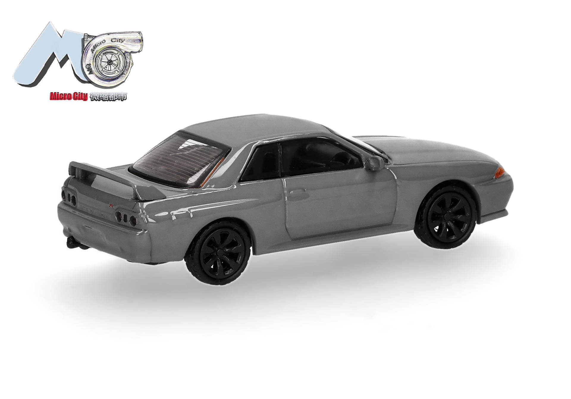 Herpa MicroCity 87MC000094 | Nissan Skyline GTR32 | grau | 1:87