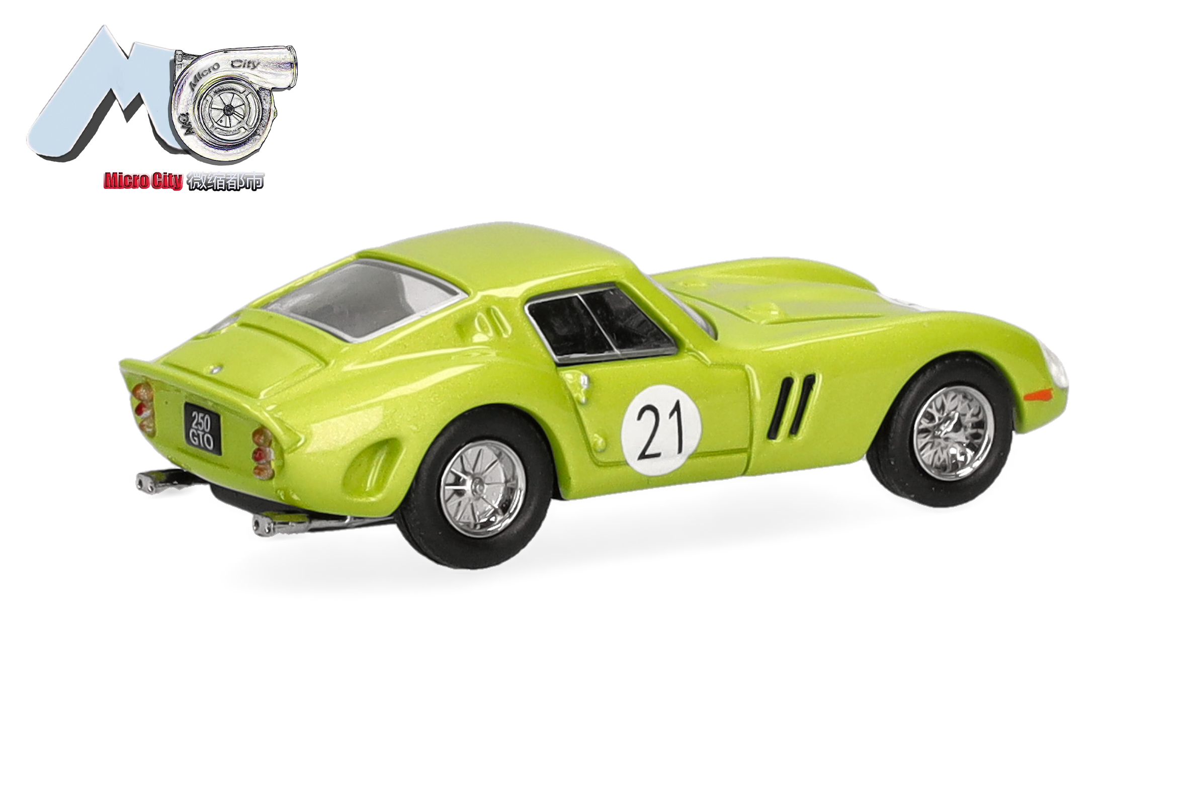 Herpa MicroCity 87MC000059 | Ferrari 250 GTO "21" | grün | 1:87