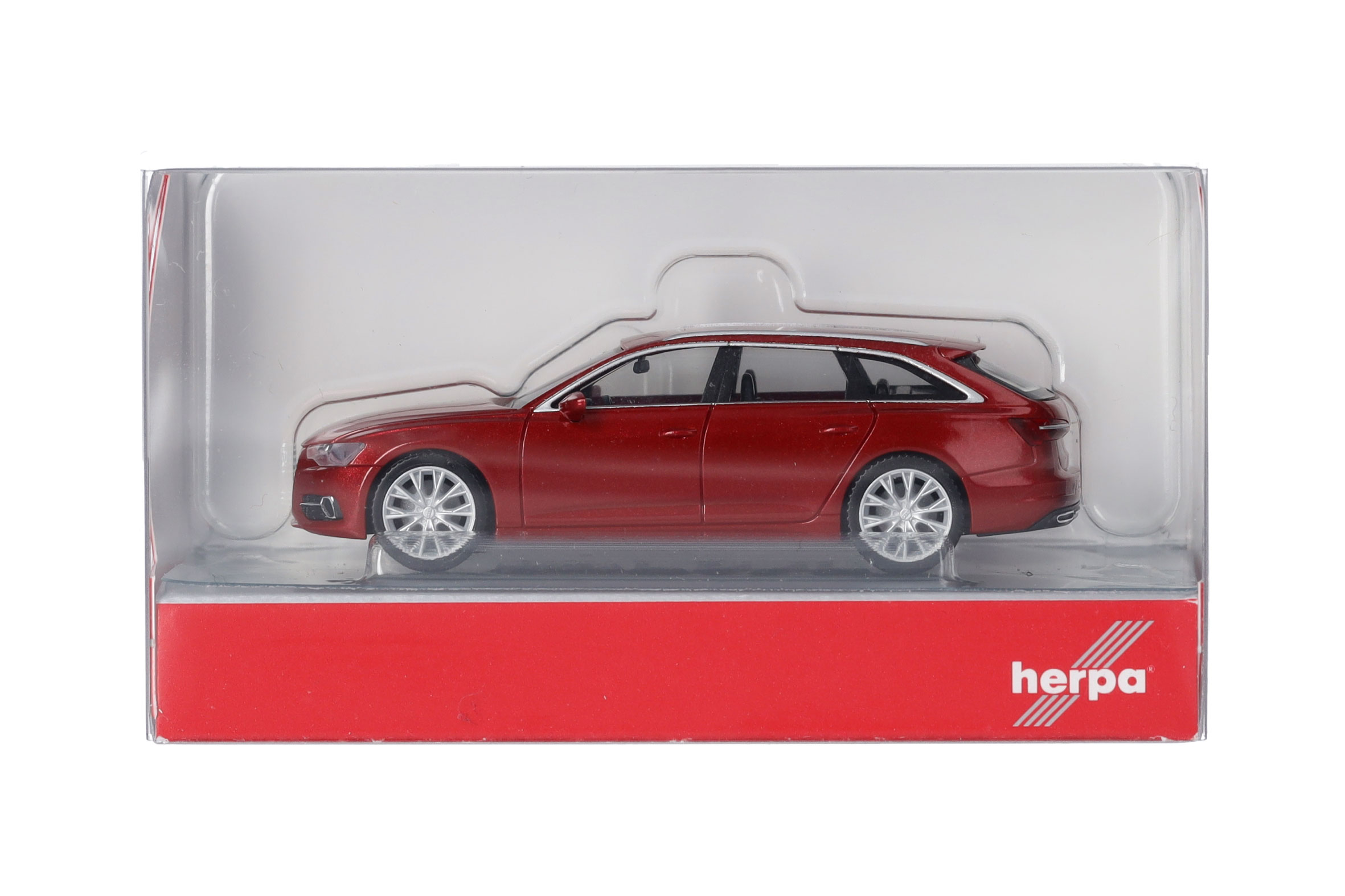 Herpa 430647-005 | Audi A6 Avant | Tangorot Metallic | 1:87