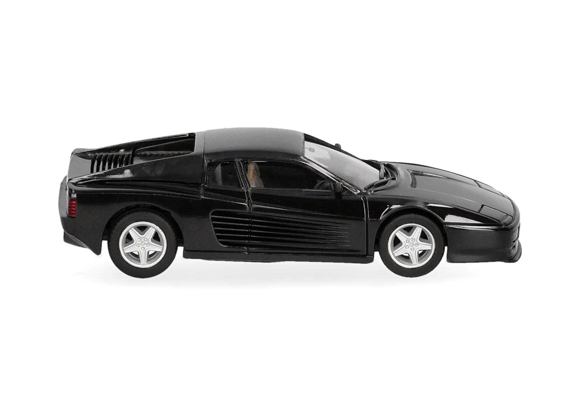 Herpa 025454-002 | Ferrari 512 TR (Motorabdeckung zum Öffnen) | nero |  1:87