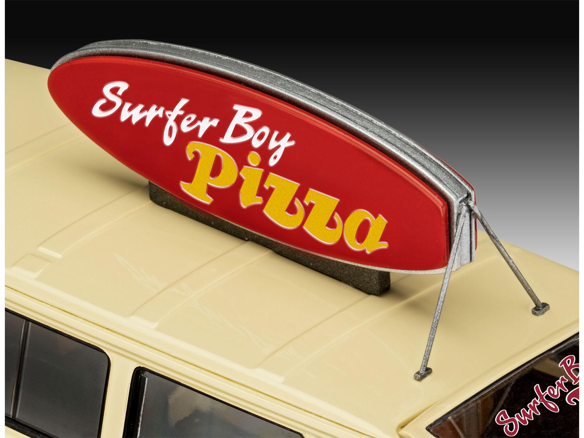 Revell 07725  | Stranger Things | Argyle’s VWT3 Surfer Boy Pizza V | 1:25