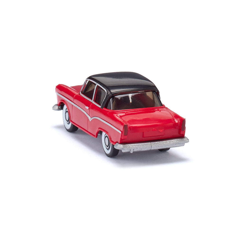 Wiking 018001 | Borgward Arabella | karminrot mit schwarzem Dach | 1:87