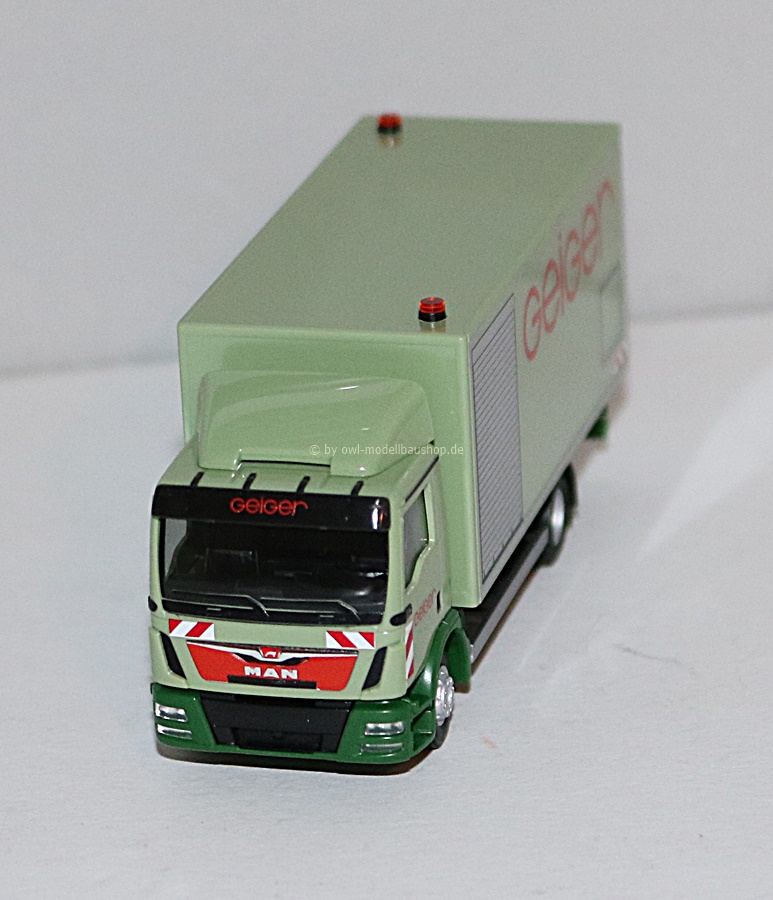 Herpa 952736 | MAN TGL E6c Koffer LKW | Geiger | 1:87