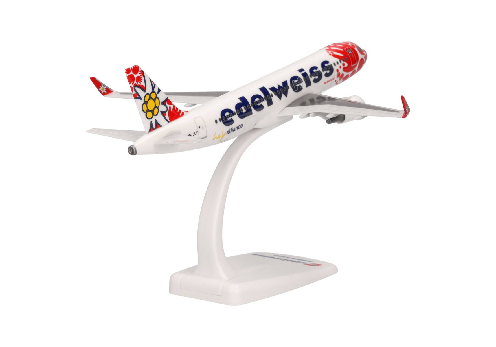 Herpa Wings SF 613712 | Edelweiss Air Airbus A320 | Help Alliance | HB-JLT | 1:200
