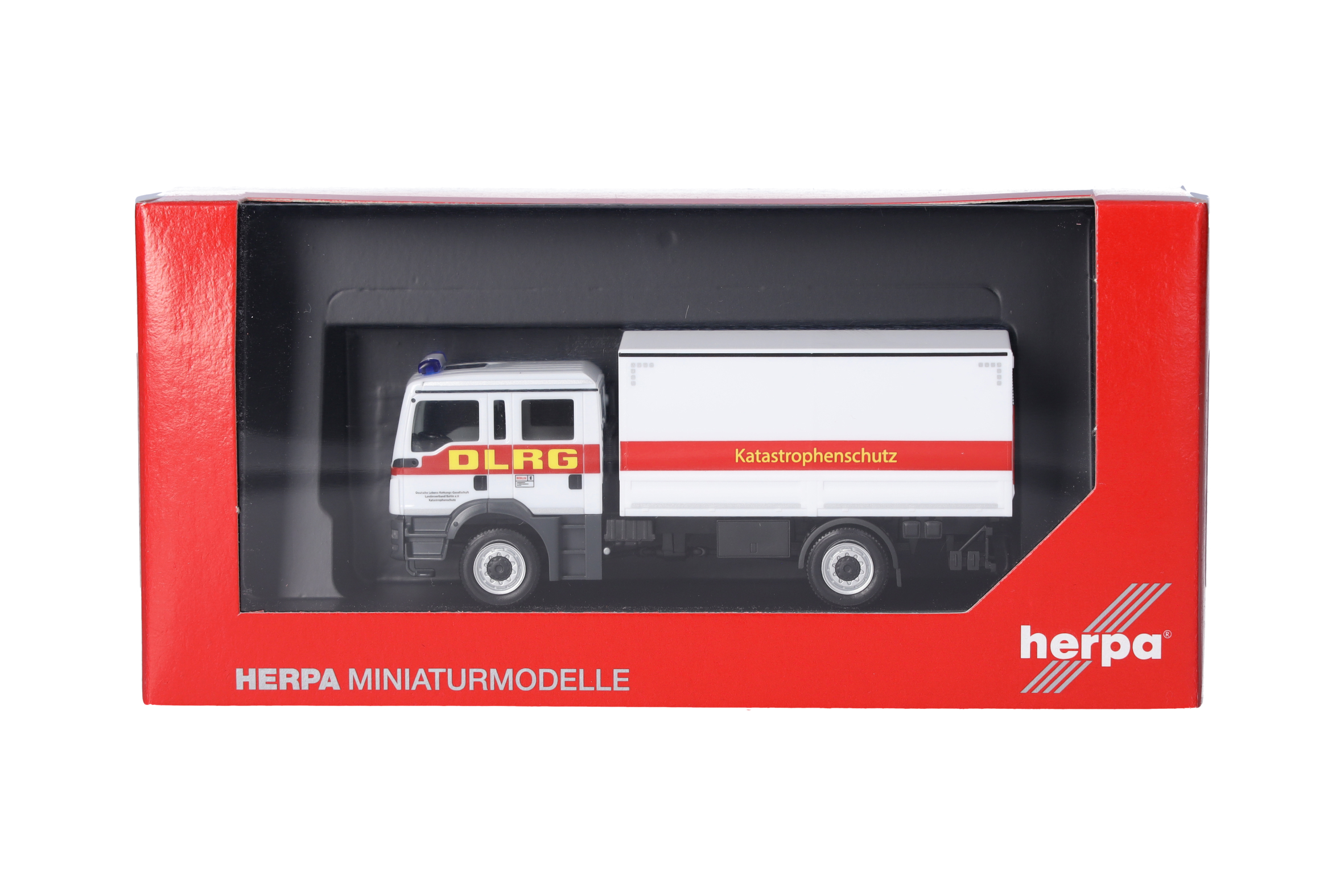 Herpa 098441 | MAN TGM MzKW | DLRG/Katastrophenschutz | 1:87