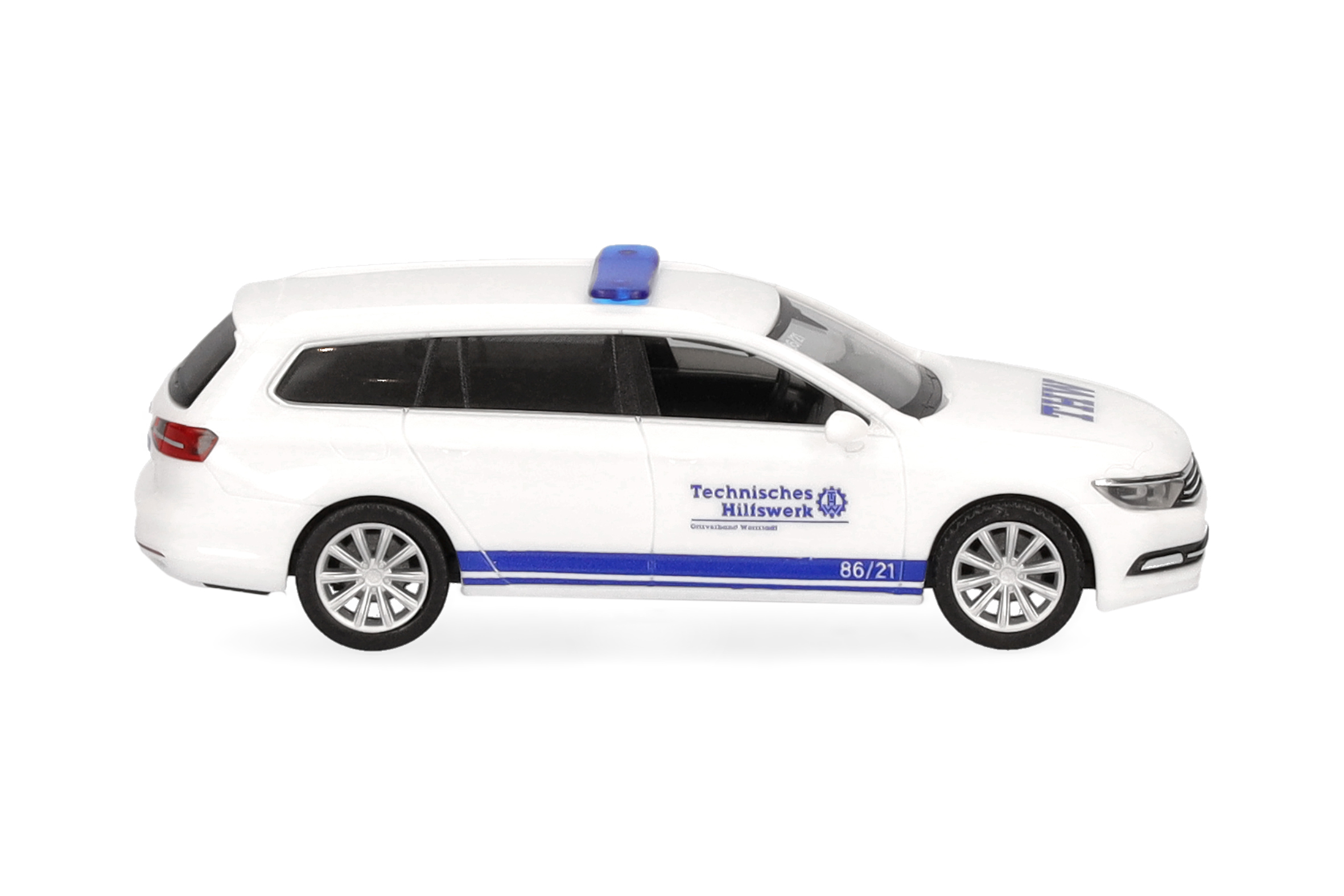 Herpa 098595 | Volkswagen (VW) Passat Variant | THW Wörrstadt | 1:87