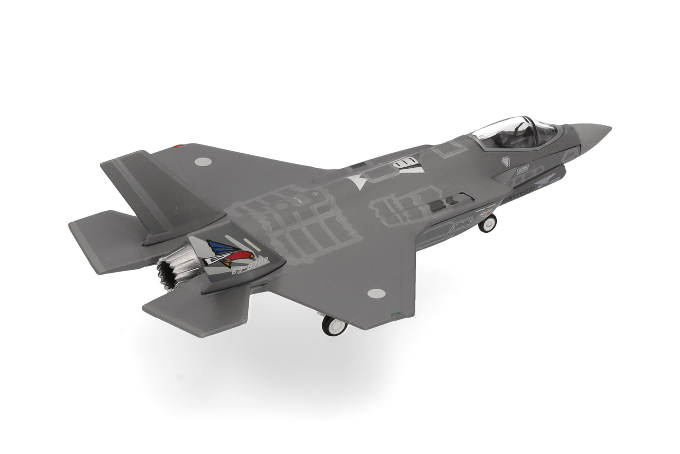Herpa Wings 573597 | Japan Air Self-Defense Force Lockheed F-35A Lightning II - 302 Hikotai, Misawa AB - 50th Anniversary | 1:200