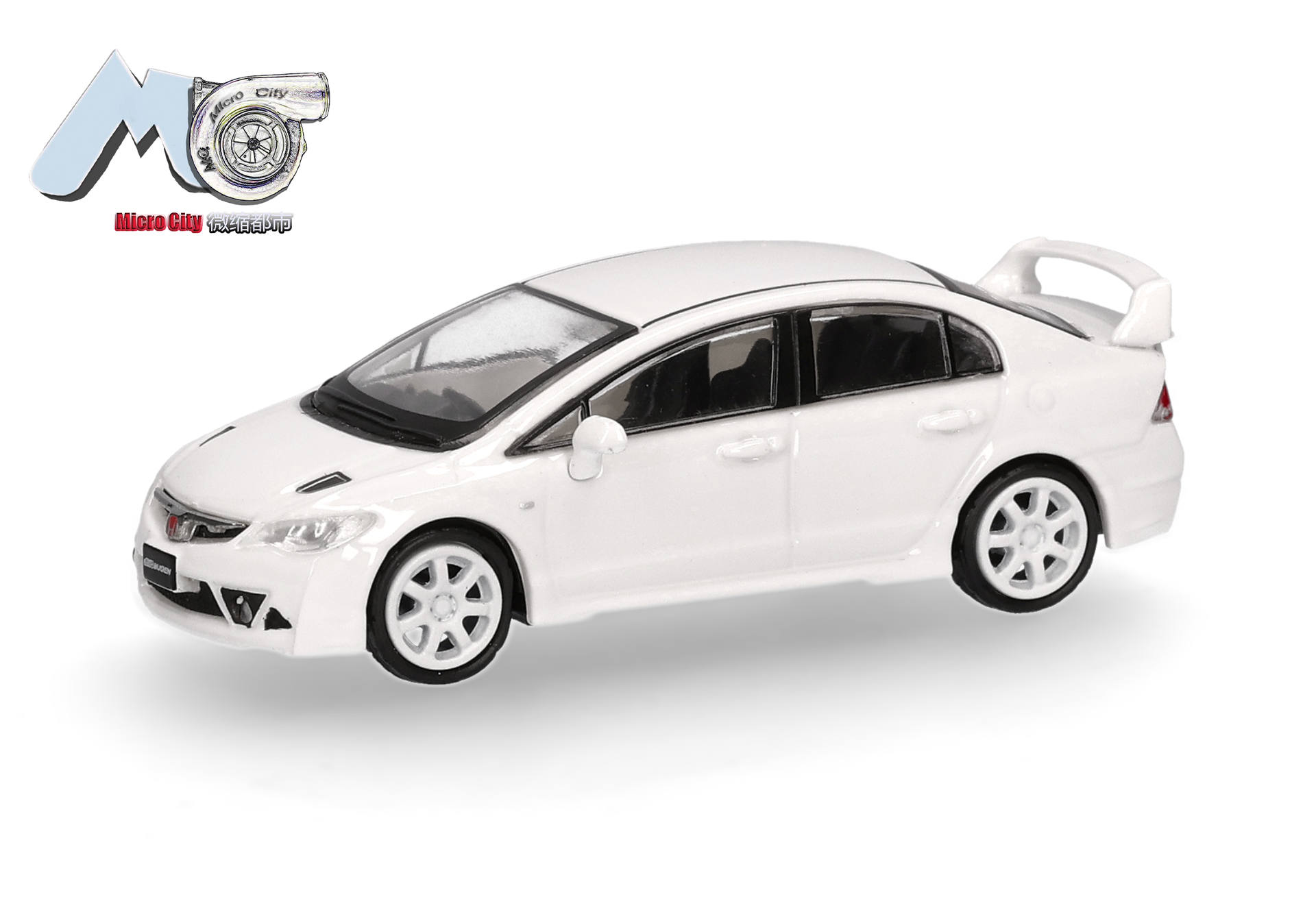 Herpa MicroCity 87MC000099 | Honda Civic FD2 | weiß | 1:87