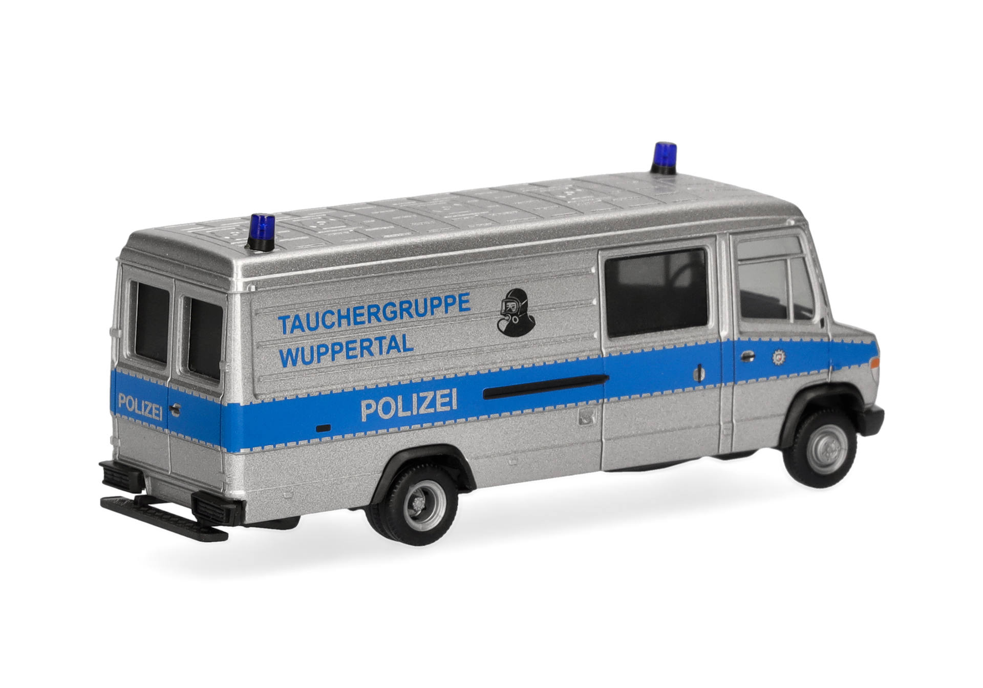 Herpa 098823 | MB Vario Kasten | Polizei Tauchergruppe Wuppertal | 1:87