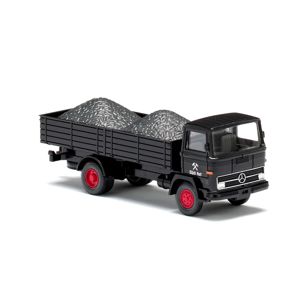 Wiking 043704 | Mercedes-Benz | Pritschen-Lkw | Glück Auf | 1:87