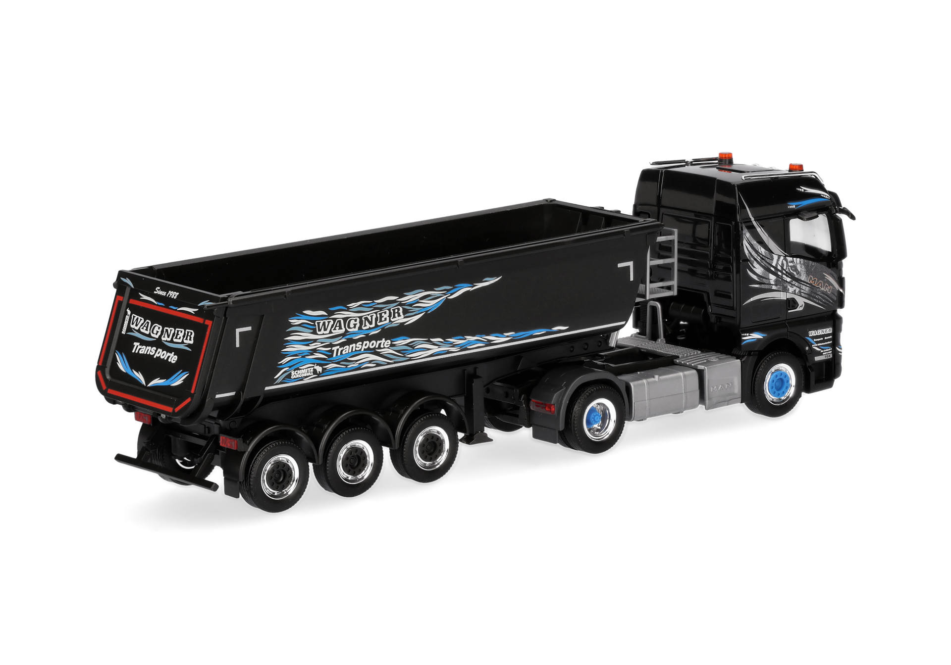 Herpa 319928 | MAN TGX GM | Kipp-Sattelzug | Wagner Mitteleschenbach| 1:87