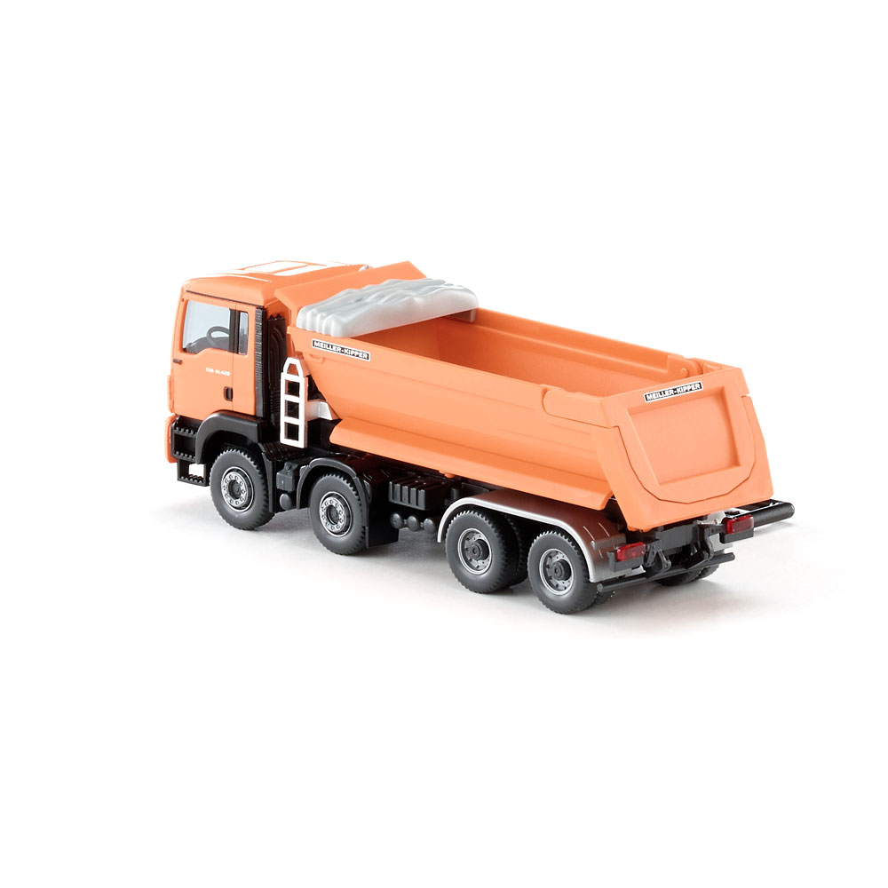 Wiking 067448 | MAN TGS Euro 6 | Meiller - Muldenkipper | orange | 1:87