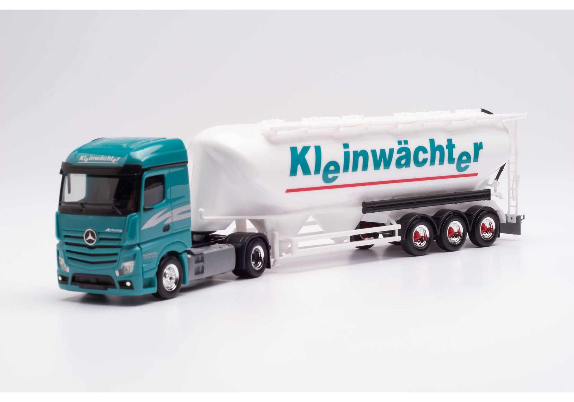 Herpa 312530 | Mercedes-Benz Actros Streampace 2.5 `18 Eutersilo-Sattelzug | Kleinwächter | 1:87