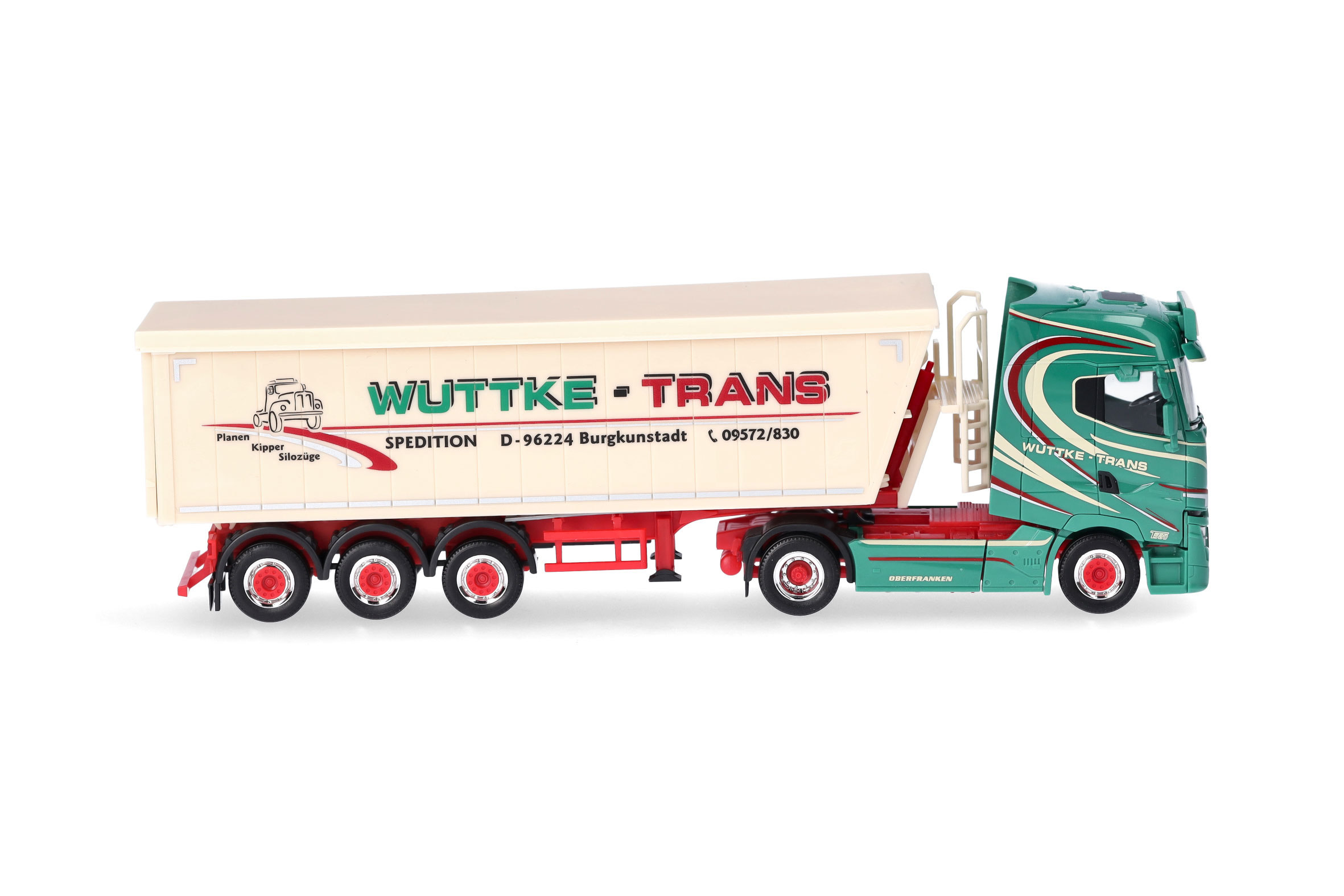 Herpa 317610 | Renault T facelift | Stöffelliner-Sattelzug | Wuttke-Trans | 1:87