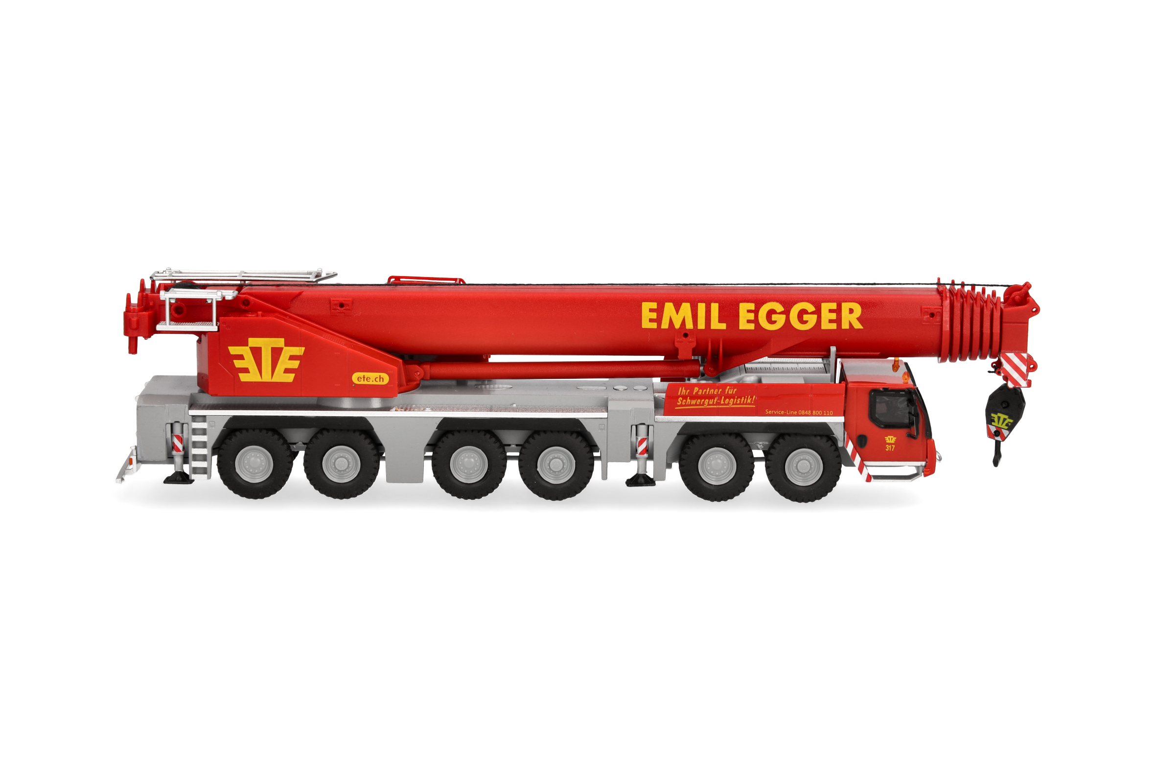 Herpa 317429 | Liebherr Mobilkran LTM 1300-6.2 | Emil Egger  | 1:87