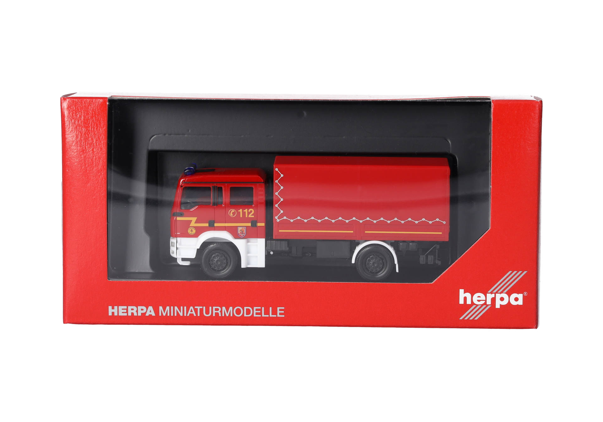 Herpa 098984 | MAN TGA M GW Dekon P-2 (MzKW) | Feuerwehr Hamburg | 1:87