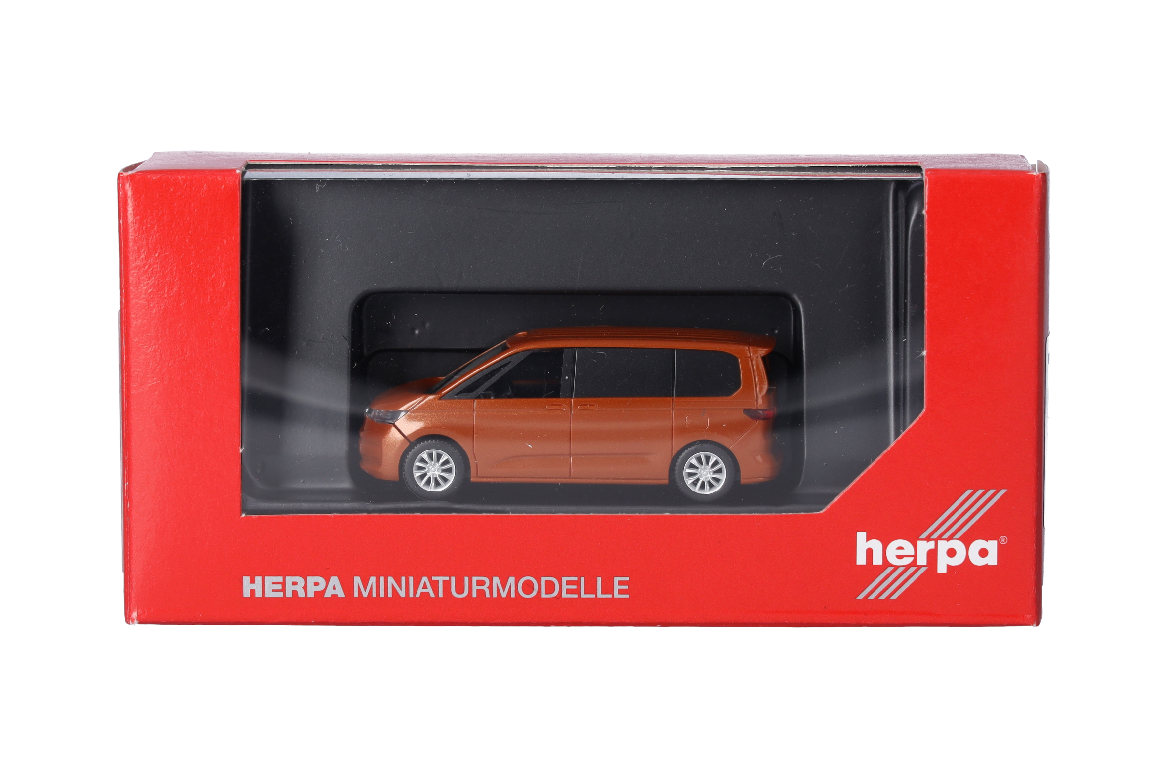 Herpa 431156 | Volkswagen (VW) Multivan | Energetic Orange Metallic | 1:87