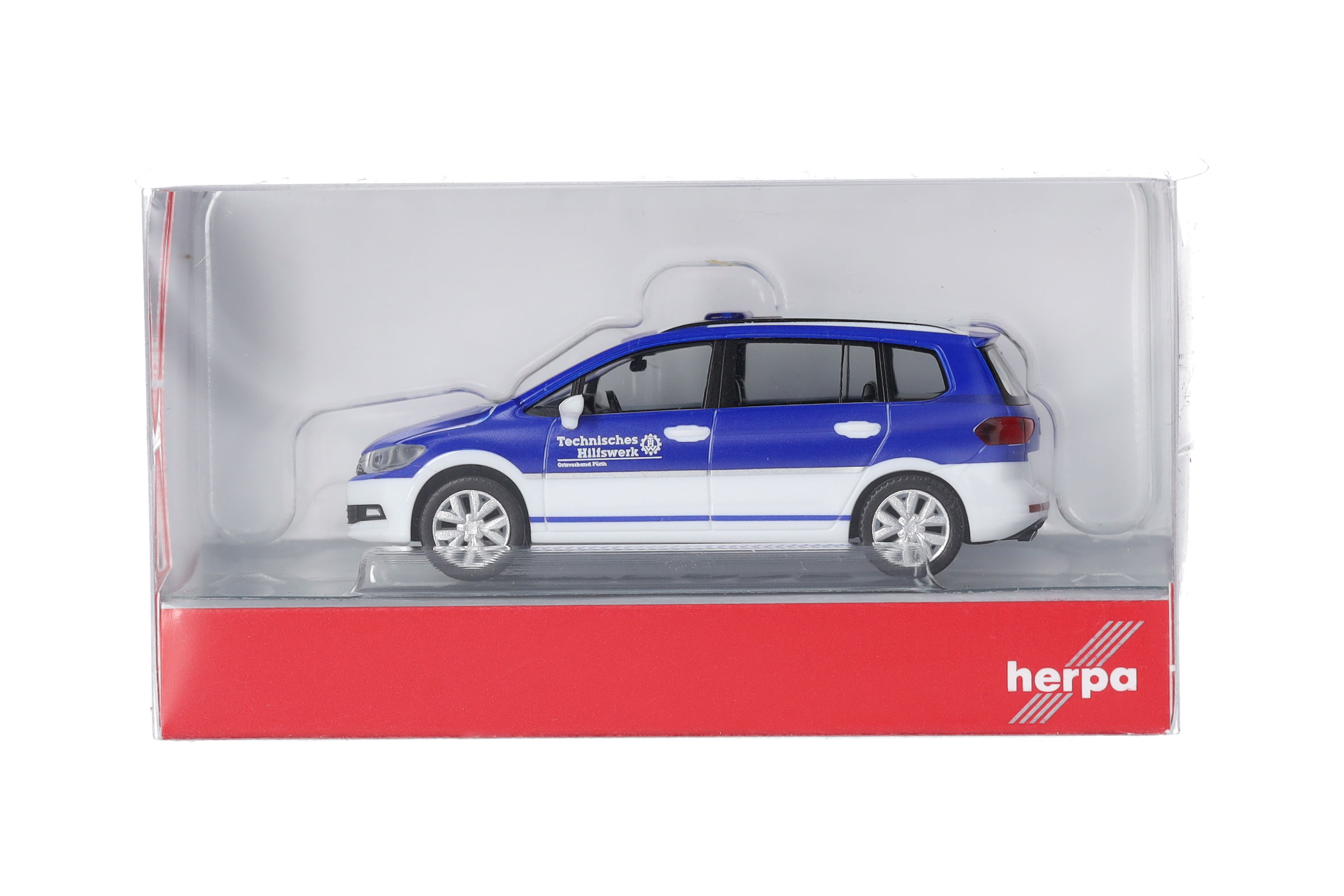 Herpa 098373 | Volkswagen (VW) Touran | THW Fürth | 1:87
