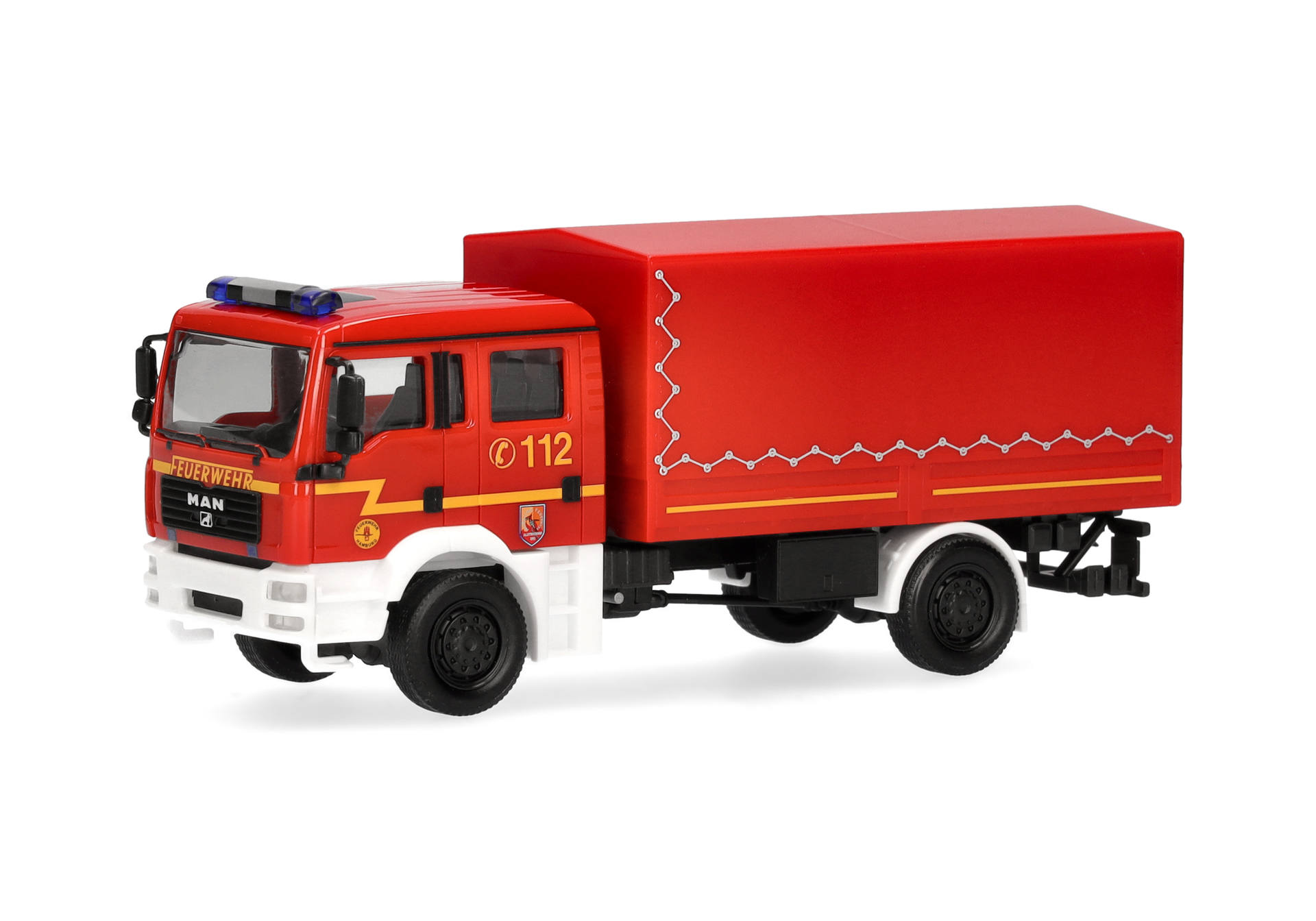 Herpa 098984 | MAN TGA M GW Dekon P-2 (MzKW) | Feuerwehr Hamburg | 1:87