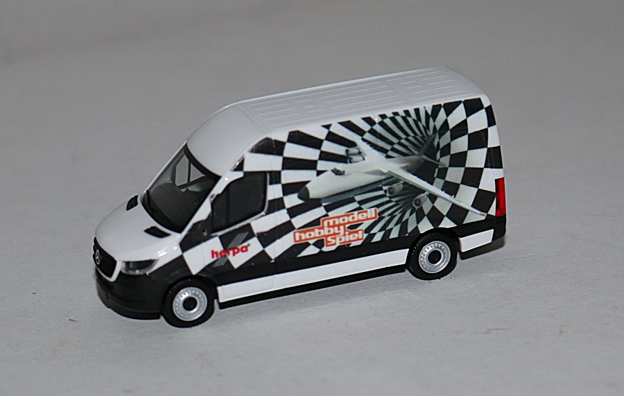 Herpa 953603 | Mercedes Benz Sprinter 2018 | Messe Leipzig 2023 | 1:87