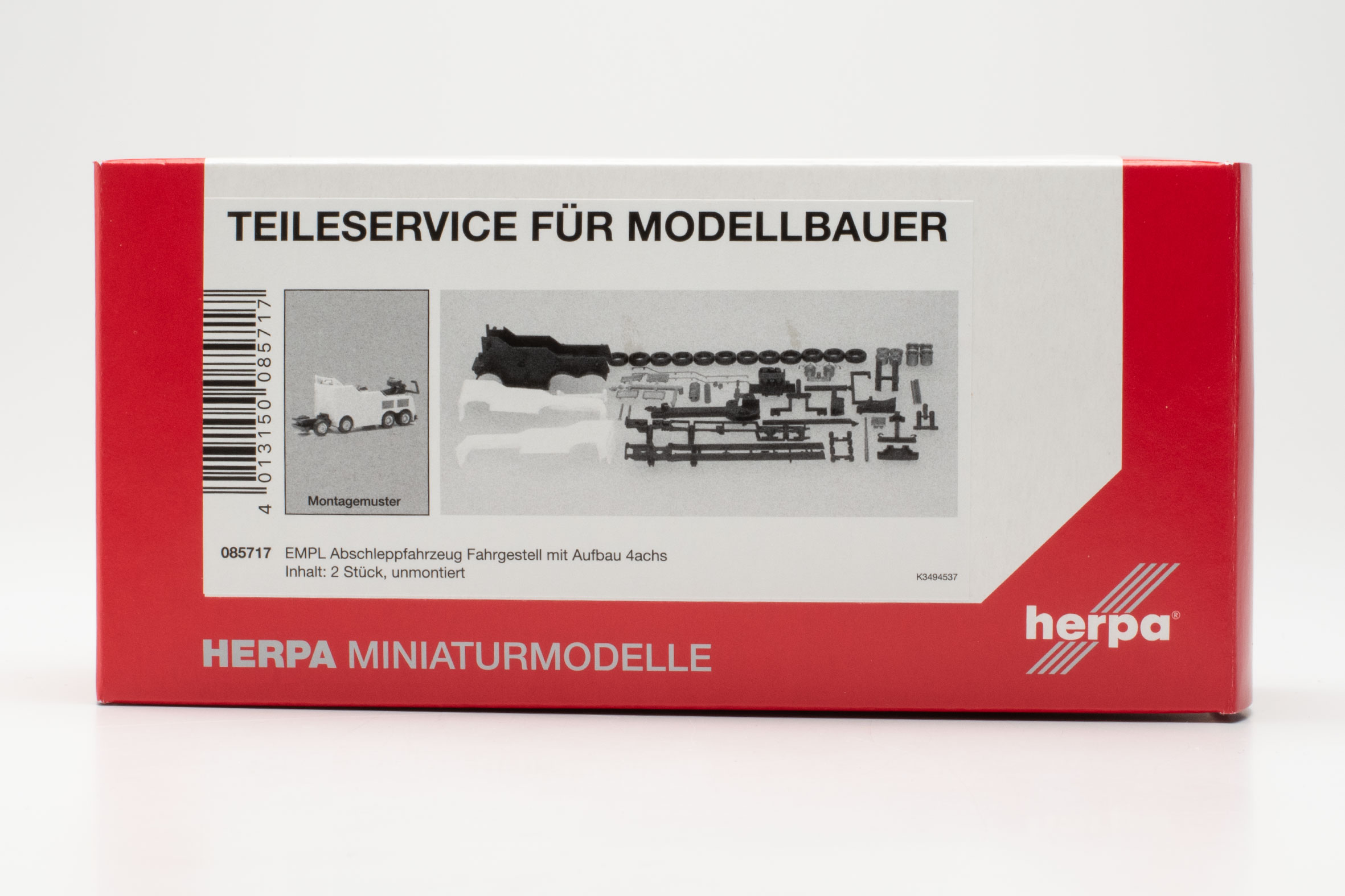 Herpa TS 085717 | EMPL | kompletter Aufbau inklusive Fahrgestell | 2 Stück | 1:87