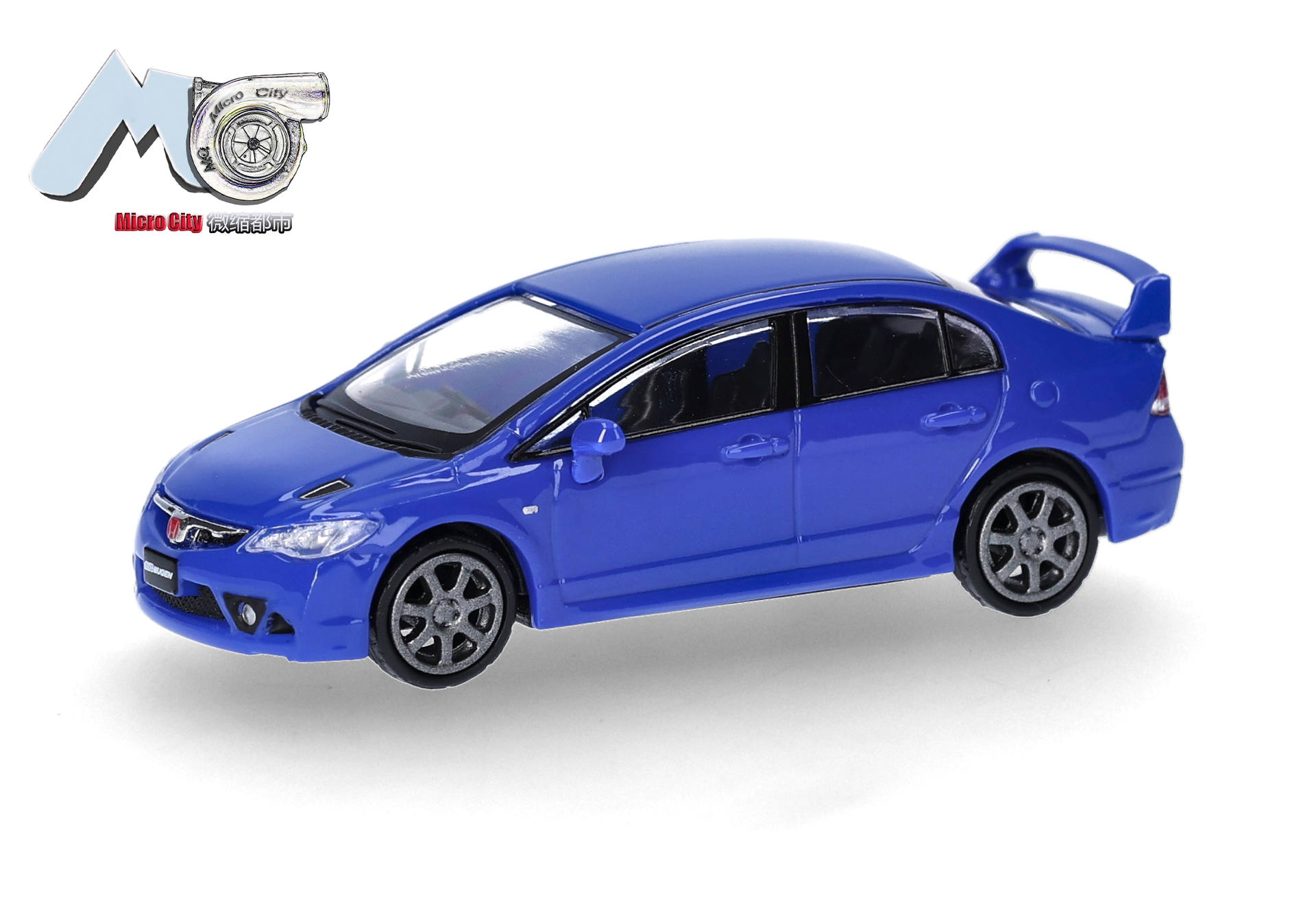 Herpa MicroCity 87MC000088 | Honda Civic FD2 | blau | 1:87