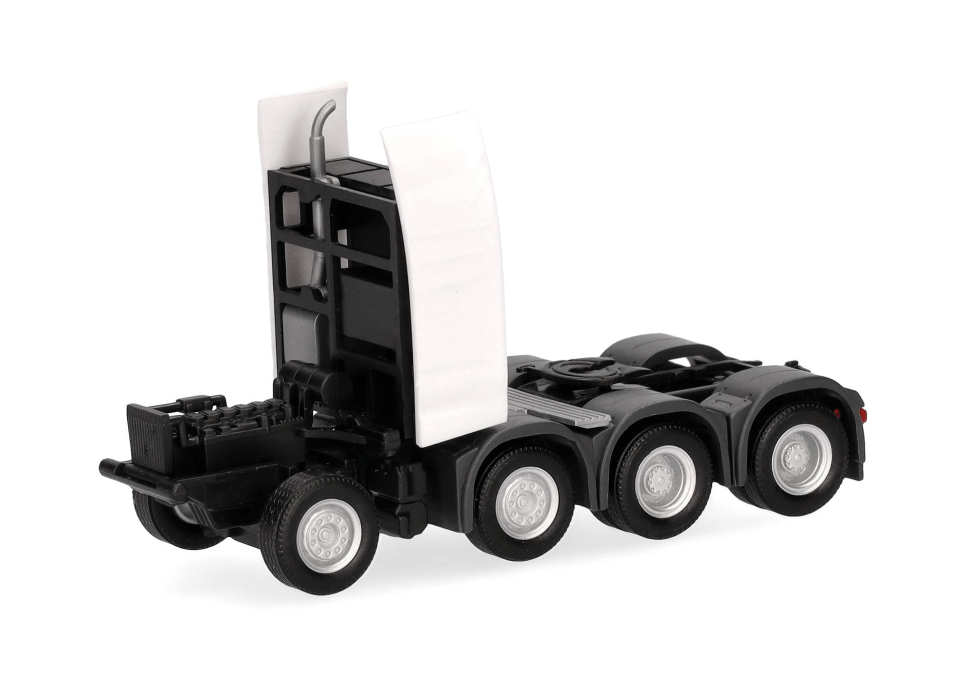 Herpa TS 086356 | Fahrgestell Zugmaschine 4achs MAN luftgefedert m. Turm u. Verkleidung | 1:87