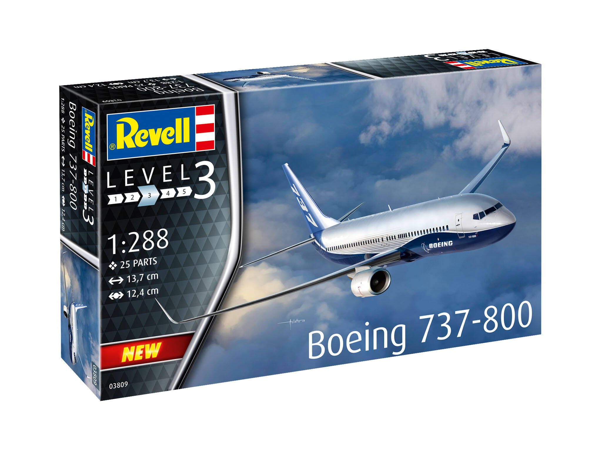 Revell 03809 |  Boeing 737-800 | 1:288