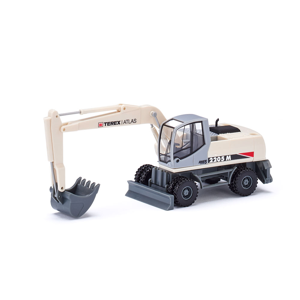 Wiking 066104 | TEREX Atlas | Mobilbagger | perlweiß | 1:87