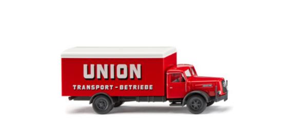 Wiking 041502 | Henschel HS 140 | Koffer-Lkw | Union Transport | 1:87