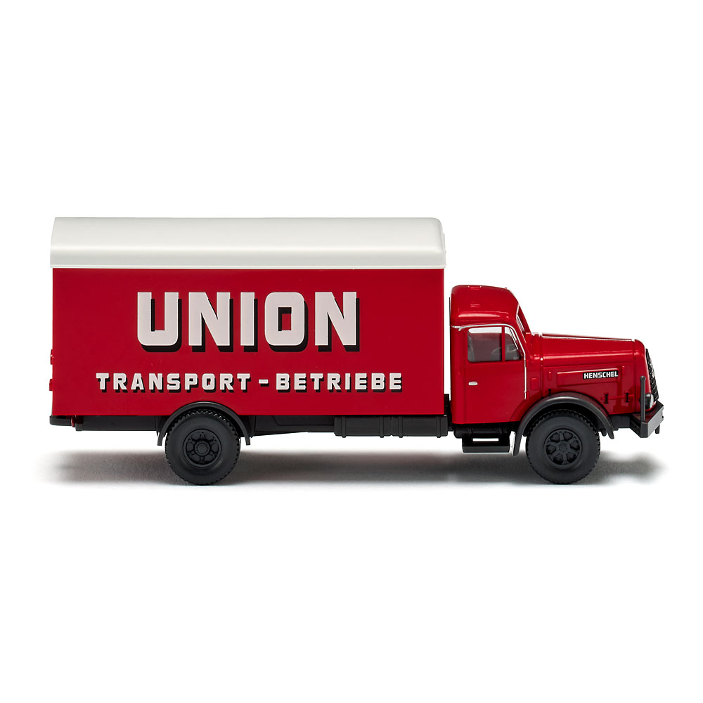 Wiking 041502 | Henschel HS 140 | Koffer-Lkw | Union Transport | 1:87